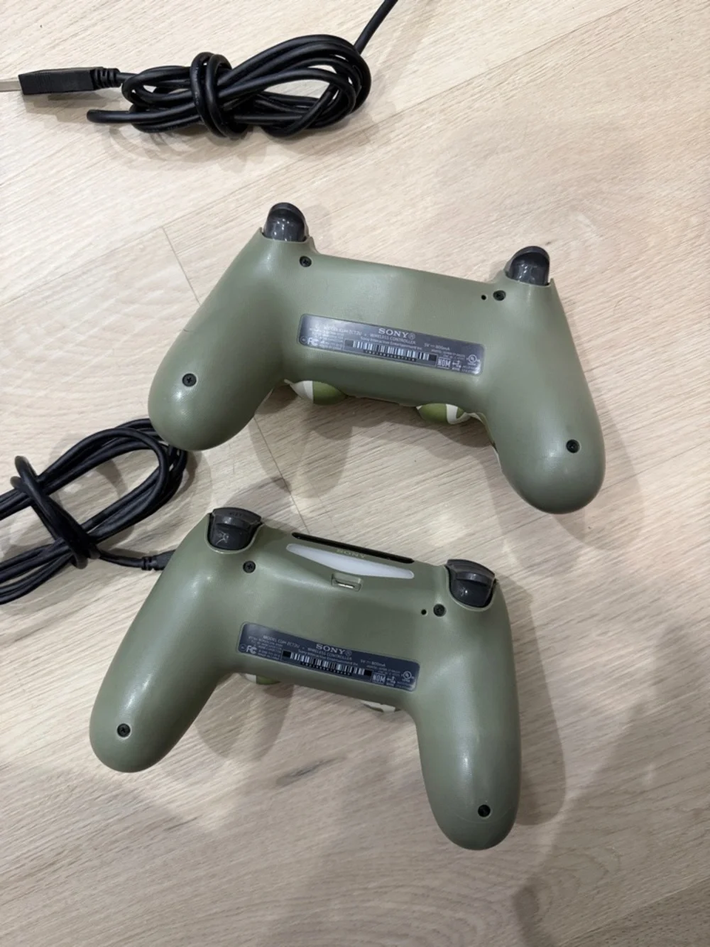 Sony Call of Duty (2) Camouflage Green Wireless Game Controllers
